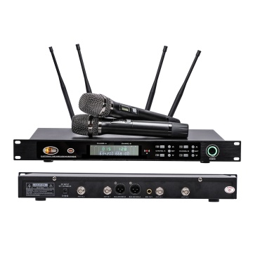 Professional True Diversity Wireless Microphone for Church Stage Performance