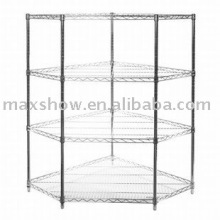 wire shelving pentagon corner units