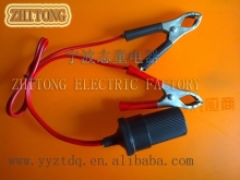 cigar receptacle alligator clips battery clips crocodile clips
