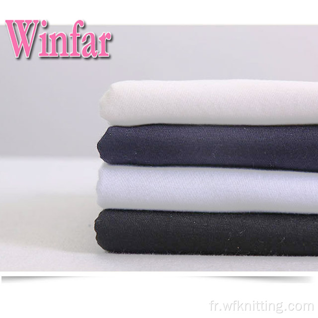 Tissu de polyester filé en jersey Spandex