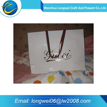 2015 new fasion paper hand shopping bag&paper shopping bag