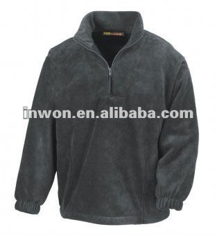 Half zip polar fleece jacket