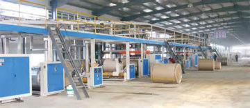 3 5 7 ply corrugated cardboard production line exporter