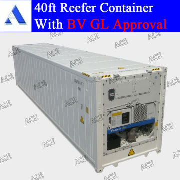 Brand new 40ft refrigerator container with BV GL approval