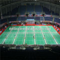 Piso esportivo de PVC para uso profissional de badminton