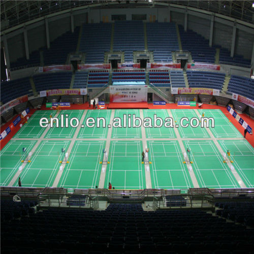 Lantai Olahraga PVC untuk Penggunaan Profesional Badminton