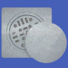 3pcs resin plastic floor drains with box