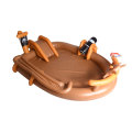 Piscine gonflable en PVC en forme de navire de pirate