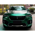 Satin Metallic Dark Green Car Vinyl Wrap