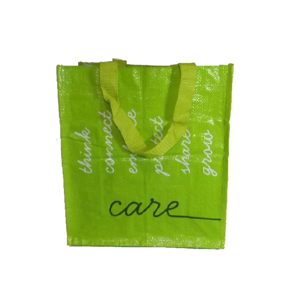 Gots Oeko-Tex 100 Promotional PP Laminated Woven Bag with Lamination and Cmyk Printing