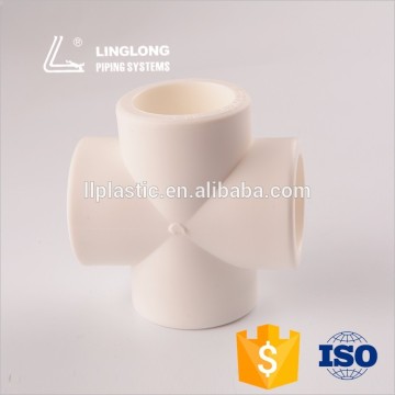 Excellent quality ppr pipe fitting 4 way pipe connector