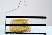 Space Saving Open Ended Pants Hanger Foam Cover