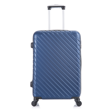 ABS travel trolley luggage spinner wheeled bag