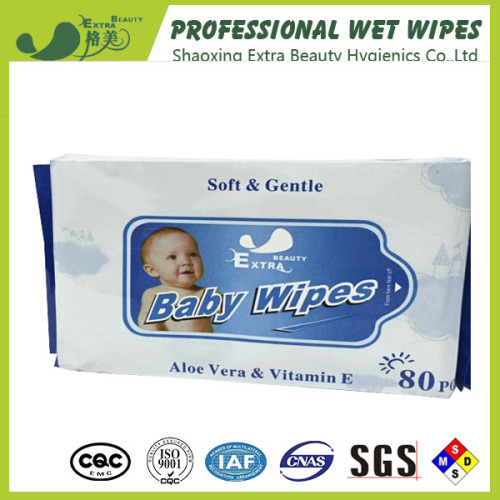 Babyfeuchttücher mit Aloe Vera Seidenpapier