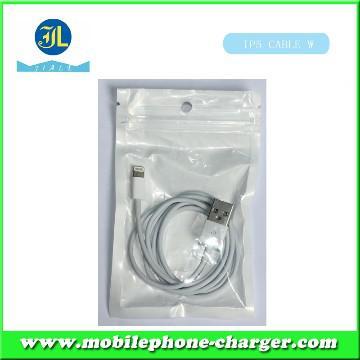 white iphone5 data cable