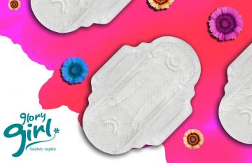 Ladies comfort dry weave sanitary napkins