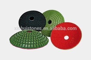 cheap granite and marble curve polishing pad