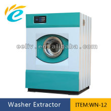 Automatic frequency adjustment hotel linen hydro extractor