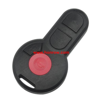 Good quality VW 3+1 remote key blank vw key case vw smart key cover