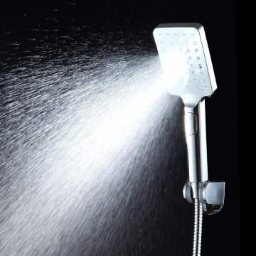 High pressure Lavish Spray Settings chromed handheld shower