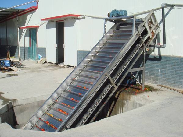Sprühaufzug vom Schaber-Typ Scraper-type spray elevator