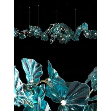 Custom Indoor Decoration Crystal Chandelier For Hotel Villa