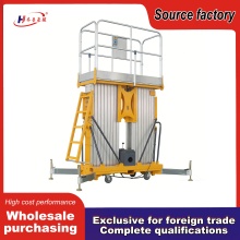 High Precision Aluminum Platform with Double Mast Lift