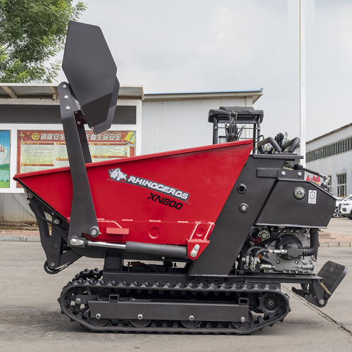 XN800 Samo ładowanie Mini Dumper 800 kg śledzone śmieci