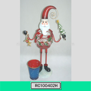 Outdoor Christmas Decorations Snowman Flower Pot