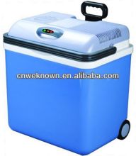 12V car cooler box with wheels