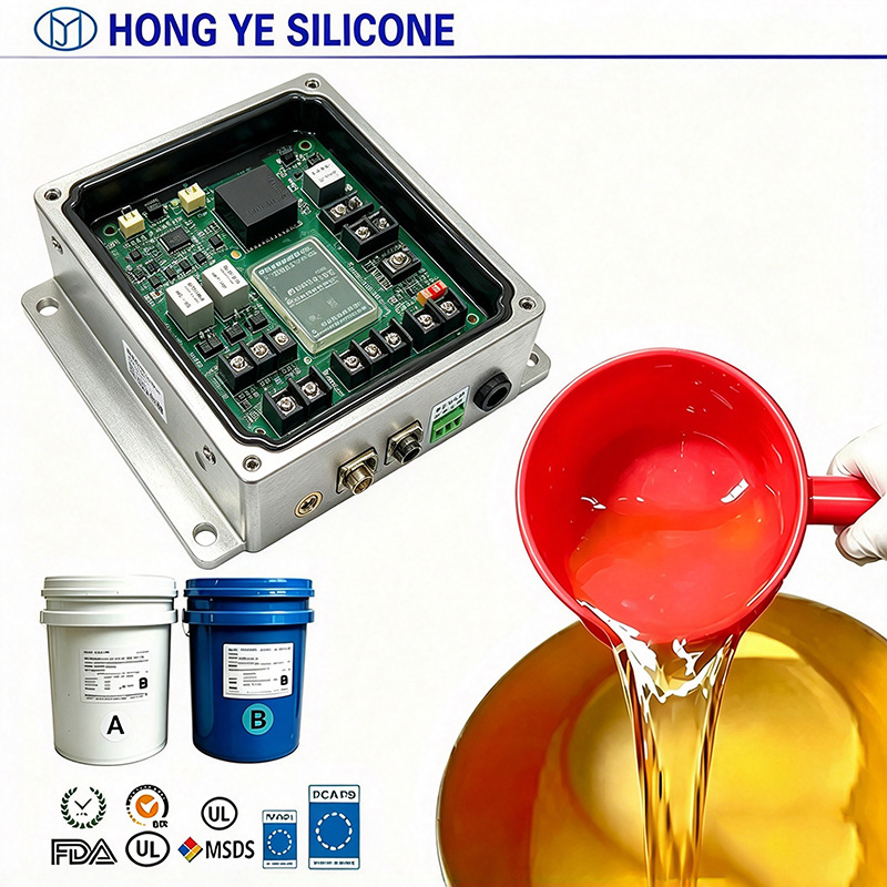ηλεκτρονική σύνθεση γλάστρας electronic potting compound