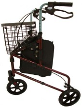 Most Competive Aluminum Folding 3 Wheel Rollator Tri-Walker Walker