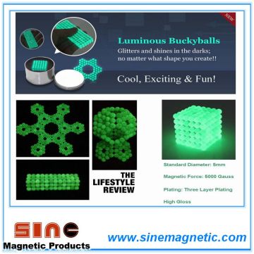 Luminous Magntic Neocube Ball