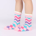 Yetişkin için kış sıcak termal peluş terlik çorapları