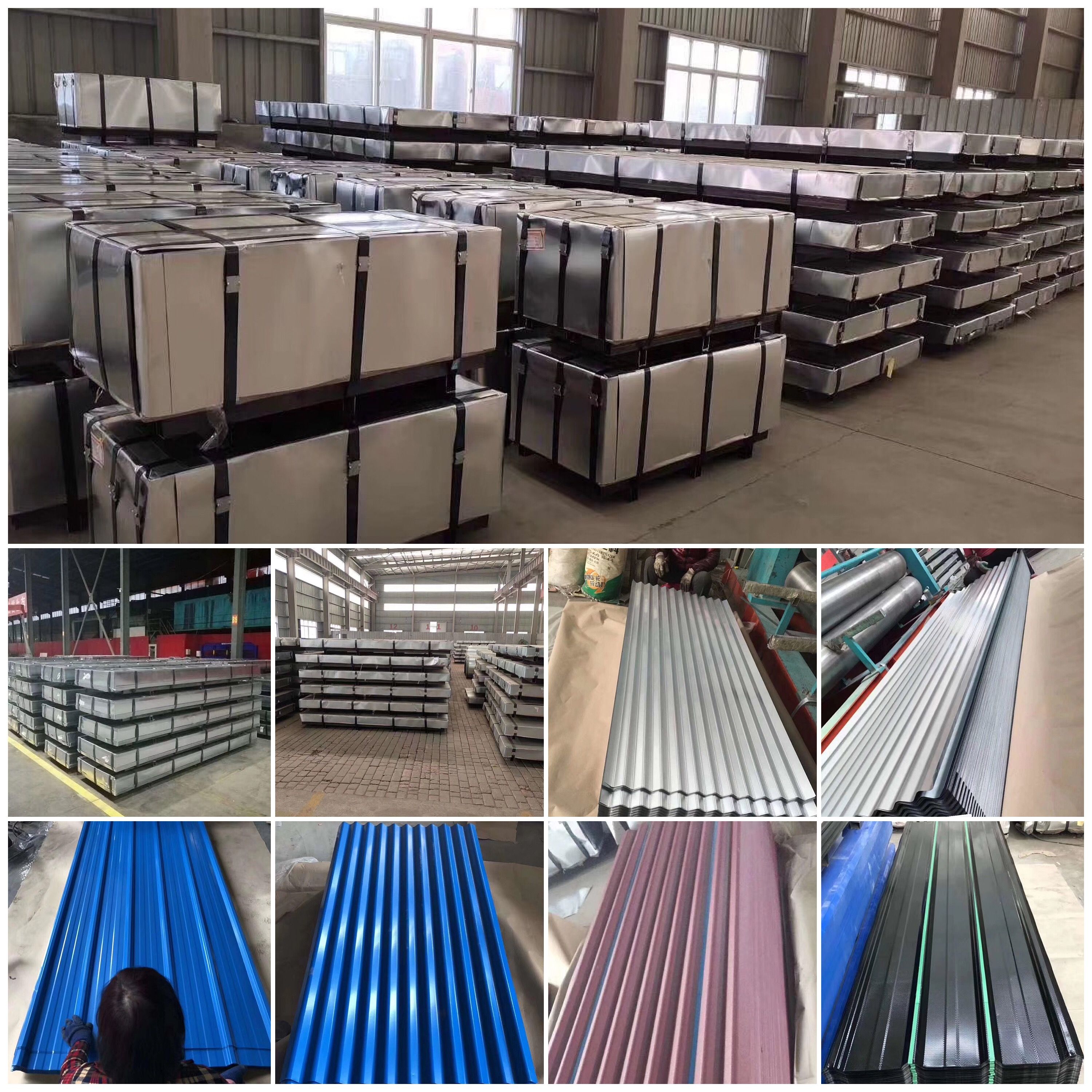 Prime quality zinc coated metal sheet galvanized steel sheet