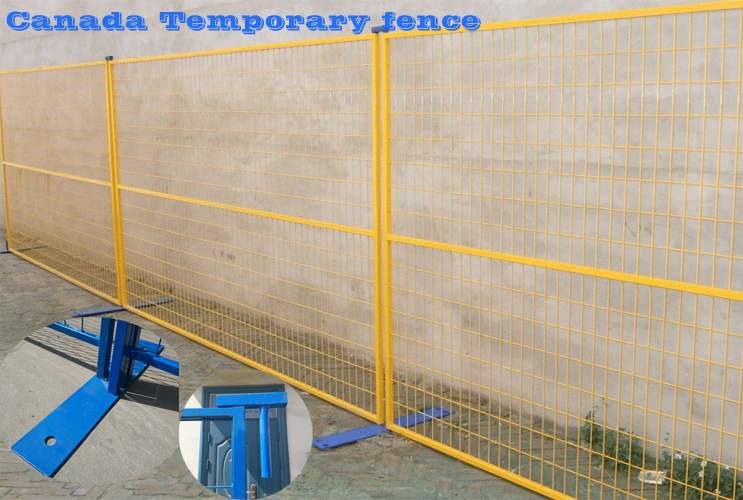 Hot Sale Construction Outdoor Canada Temporary Fence