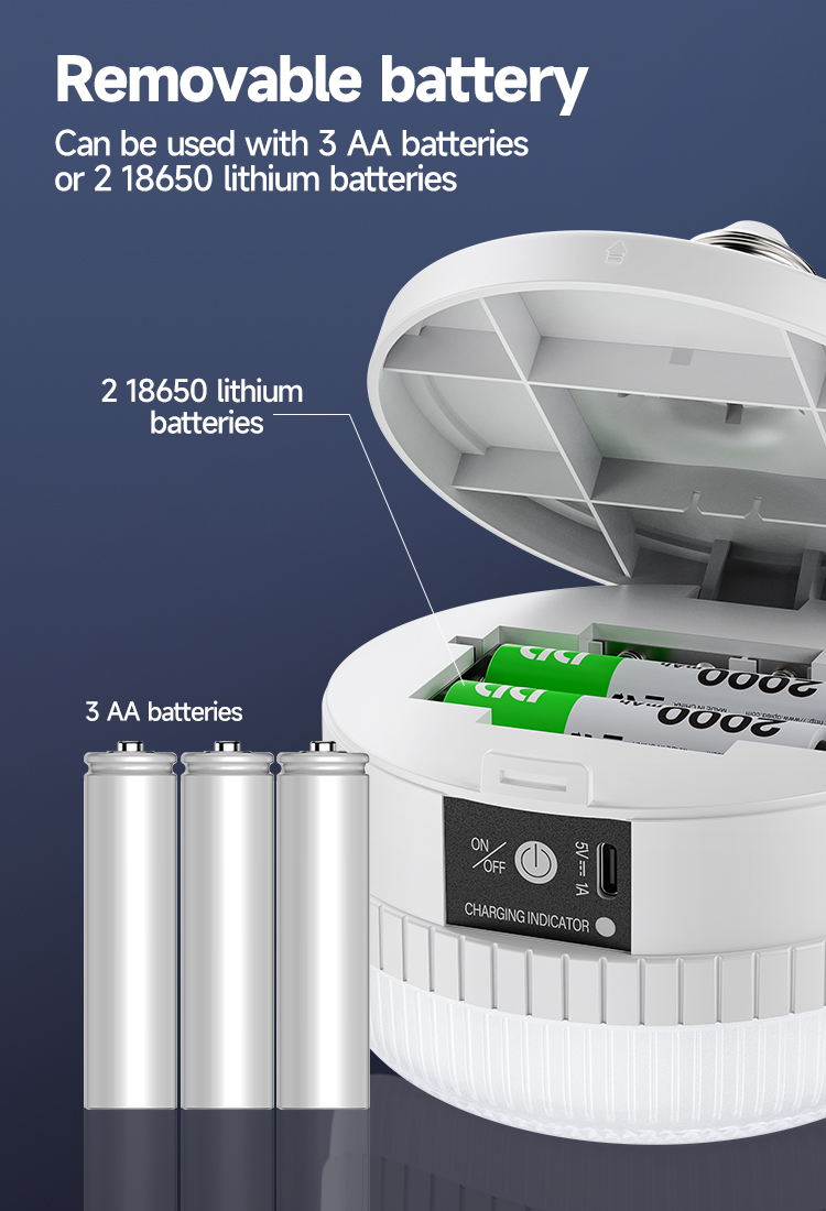 100W Emergency Bulb Rechargeable Lamp with Remote Control-detail-5 100W Emergency Bulb Rechargeable Lamp with Remote Control-detail-5