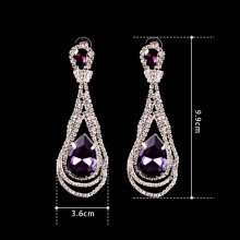 Foreign trade high-grade earring