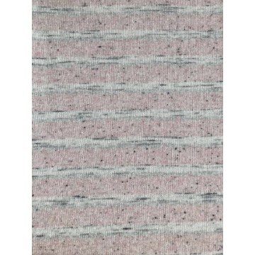 Speckled Stripes French Terry Knit