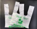 100% Biodegradable PLA Non-toxic Plastic T Shopping bag