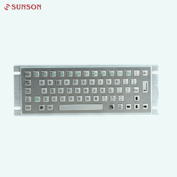 Industrial Vandal Keyboard for Information Kiosk