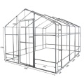 Double Film Warm Garden Greenhouse 3m*4m