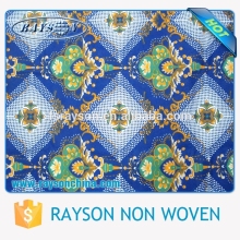 Popular Trade Custom Design Non Woven Print Fabric