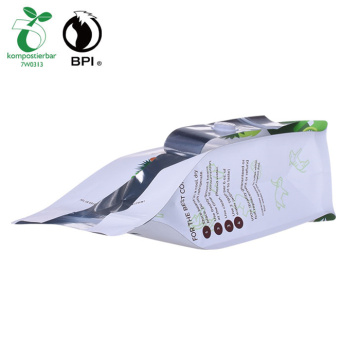 Recyclable Flat Bottom Pouch for Coffee Bean