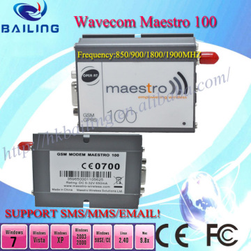 Maestro 100 GSM/GPRS Modem Support Voice Data Fax and SMS Services