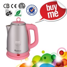 Mini electric portable tea kettle/pink electric water kettle/electric kettle