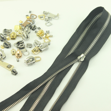 Bag Zipper Metal #8 Stainless Steel Slider