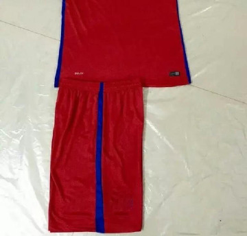 2016 jersey top thai quality soccer jersey wetern home/away uniforms thailand quality football jersey wholesale jersey