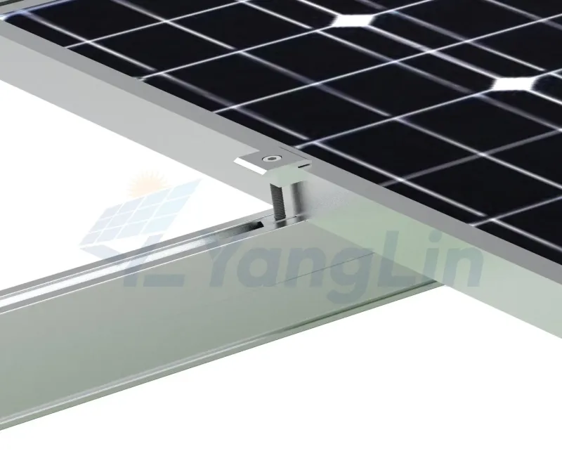 Adjustable East-West Aluminum Alloy Photovoltaic Ground System