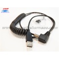 Custom Waterproofing M8 Sensor Cable Splitter Y Type